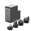 Abnehmbarer 140-W-USB-C-PD-Netzteil mit austauschbaren Steckern