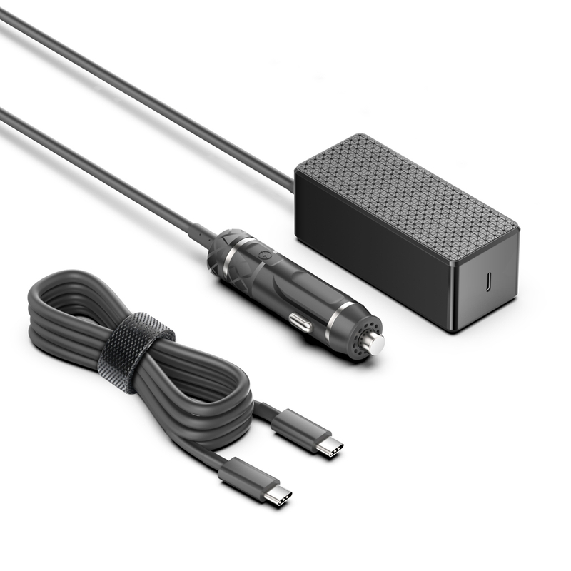 Abnehmbarer 140-W-USB-C-PD-Fahrzeugstromadapter
